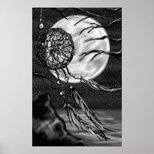 Poster Receveur rêveur de minuit