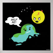 Poster Réchauffement climatique (Devant)