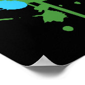 Poster réchauffement climatique Hourglass (Coin)