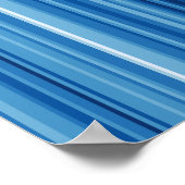 Poster Réchauffement climatique Stripes Changement climat (Coin)