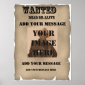 Poster Recherché (Devant)