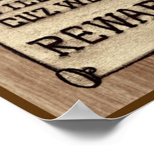 Poster Recherché (Coin)