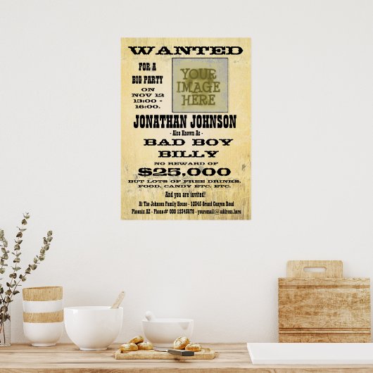 Poster Recherché (Cuisine)