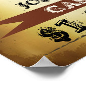 Poster Recherché Cowboy, Ajouter Votre Texte Photo (Coin)