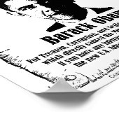 Poster Recherché de Barack Obama (Coin)