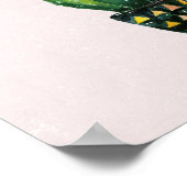 Poster Recherche de Sharp | Marbre rose et cactus (Coin)