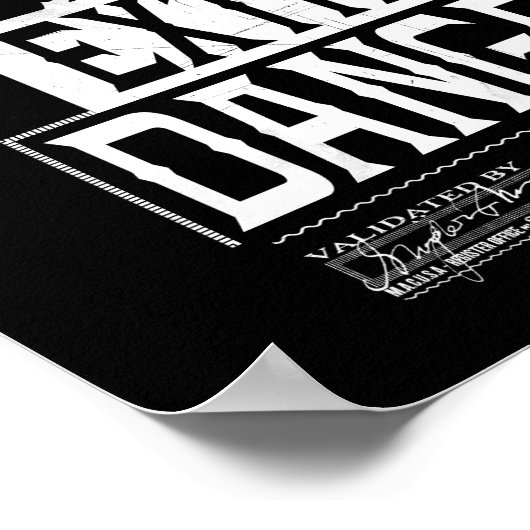 Poster Recherché géant et extrêmement dangereux -  (Coin)