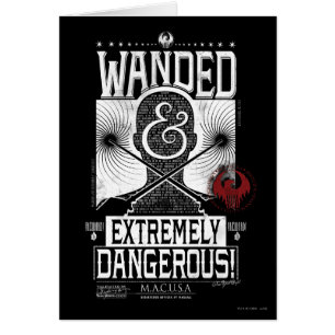 Poster Recherché géant et extrêmement dangereux -