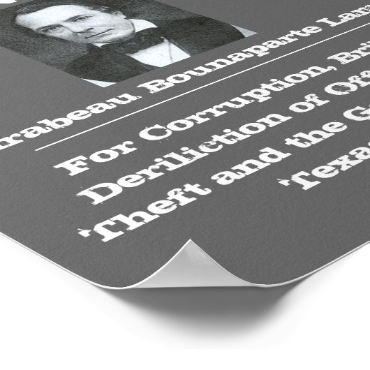 Poster Recherché Lamar (Coin)