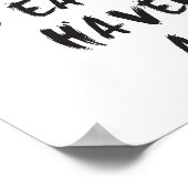 Poster Recherche nette (Coin)