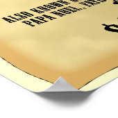 Poster Recherché - Père Noël (Coin)