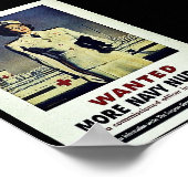 Poster Recherché Plus d'infirmières de la marine (Coin)