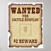 Poster Recherché pour Cattle Rustlin (Devant)
