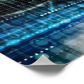 Poster Recherche scientifique et science génétique de l'A (Coin)