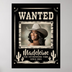Poster Recherche Vieil Ouest Sauvage Campagne Rustique Fê