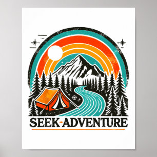 Poster Rechercher Aventure Graphique Explorer Le Plein Ai