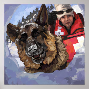 Poster Rechercher et Secourir