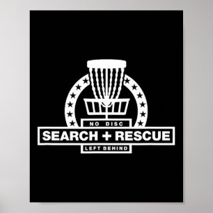 Poster Rechercher Et Secourir Disk Golf