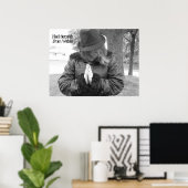 Poster Rechercher la force de l'intérieur (Bureau à domicile)