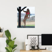 Poster Récif rose (Bureau à domicile)