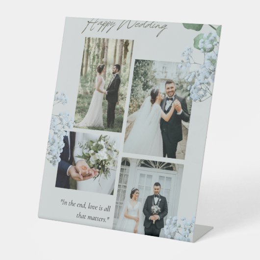 Poster Reclamebord Met Voetstuk (Voorkant)