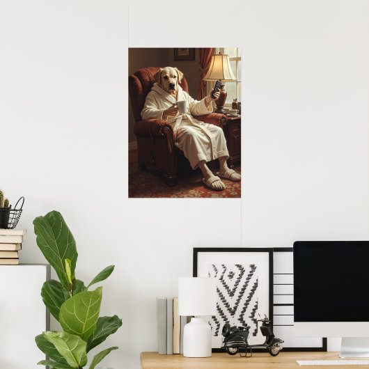 Poster Recliner King: Coffee And Chew (Bureau à domicile)