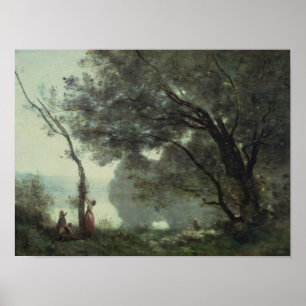 Poster Recollections of Mortefontaine, 1864