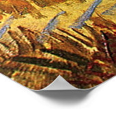 Poster Récolte à La Crau (van Gogh) (Coin)