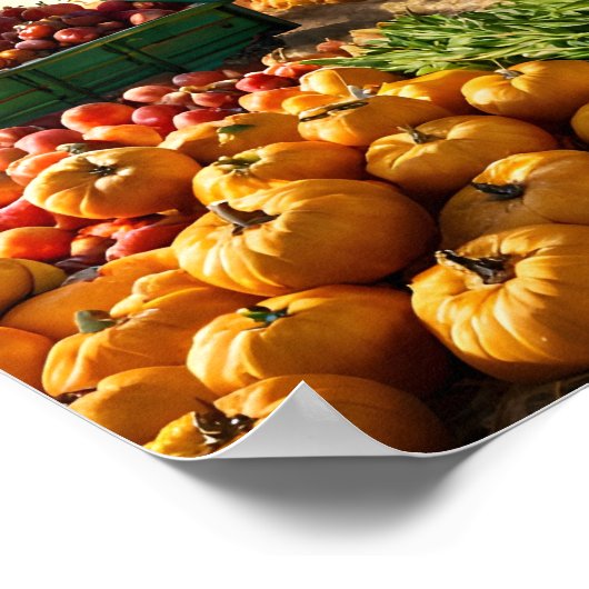 Poster Récolte à la ferme (Coin)