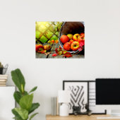 Poster Récolte d'Apple (Bureau à domicile)