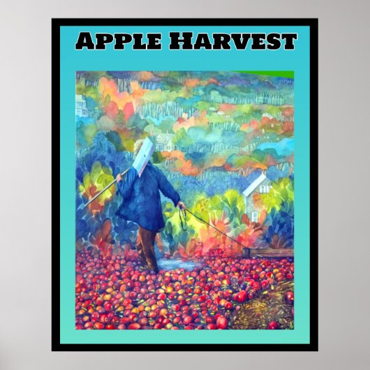 Poster Récolte d'Apple (Devant)