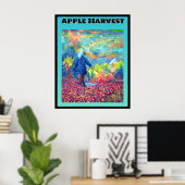 Poster Récolte d'Apple (Bureau à domicile)