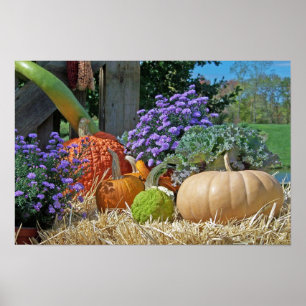Poster Récolte d'automne