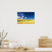 Poster Récolte de blé sur la Palouse dans l'est (Cuisine)