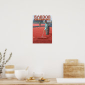 Poster Récolte de canneberges - Bandon, Oregon (Cuisine)