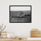 Poster Récolte de la mort à Gettysburg, PA 1863 (Cuisine)