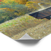 Poster Récolte de maïs dans le Vermont (Coin)