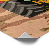 Poster Récolte de raisins (Coin)