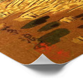 Poster Récolte de riz Shiro Kasamatsu 1953 (Coin)