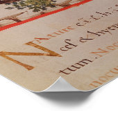Poster Récolte de snips de 'Tacuinum Sanitatis' (Coin)