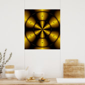 Poster Récolte d'or (Cuisine)