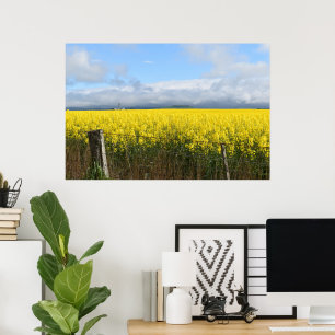 Poster Récolte dorée 