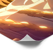 Poster Récolte du matin : Champs d'Anime (Coin)