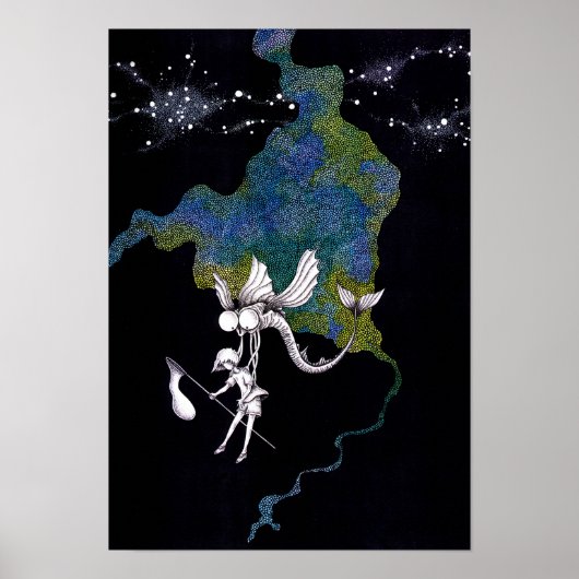 Poster Récolte par une nuit d'été. (Devant)