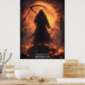 Poster Récolteur de minuit Halloween (Cuisine)