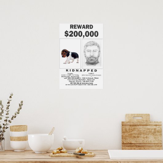 Poster Récompense d'affiche entièrement personnalisable e (Cuisine)