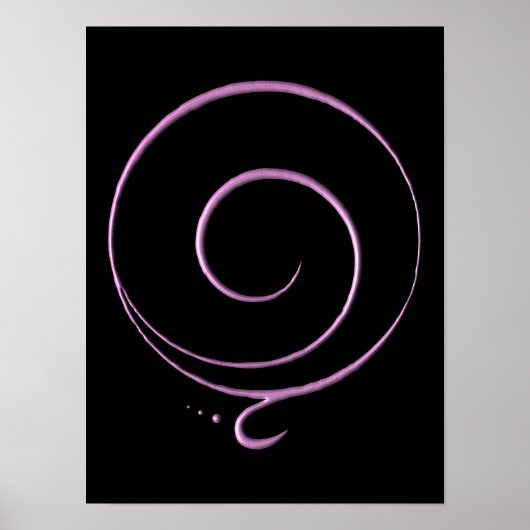 Poster Reconnaissance rose  (Devant)