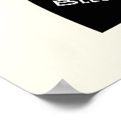 Poster Reconnaissant - Béni (Coin)