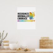 Poster Reconnaître normaliser intégrer la neurodiversité  (Cuisine)
