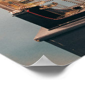 Poster Reconstruction du moteur à vapeur de James Watt (Coin)